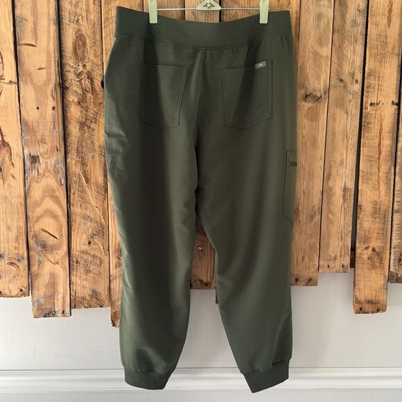 Figs Womens Zamora Jogger Scrub Pants‎ Olive Green Size XXL/P Nursing Medical - Picture 4 of 16
